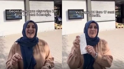 BİZİ KISKANAN AVRUPA'DA 21 EURO'LUK ALIŞVERİŞ!