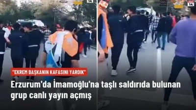 'EKREM BAŞKANIN KAFASINI YARDIK'