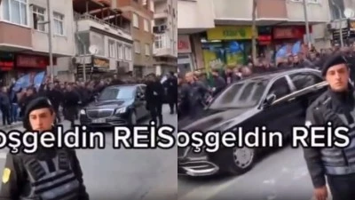 ERDOĞAN EKMEK ALMAYA KORUMA ORDUSUYLA GİTTİ