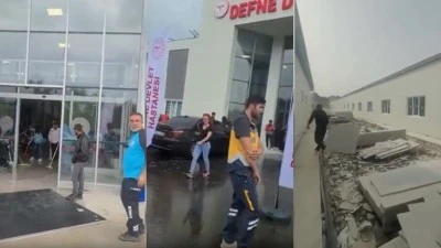 ERDOĞAN'IN AÇTIĞI HASTANEYİ SU BASTI