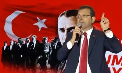 İMAMOĞLU: BİR AVUÇ İNSAN HADDİNİ BİLECEK, HADDİNİ...