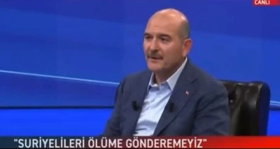 SOYLU: SURİYELİLERİ GÖNDERİRSEK ALLAH BİZİ YAKAR!